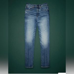 AE77 Premium Mom Jean - 4 Short